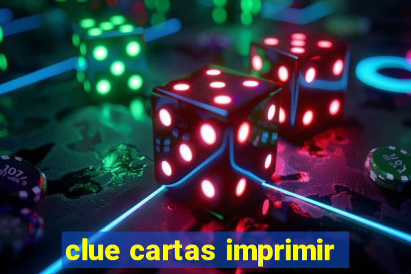 clue cartas imprimir